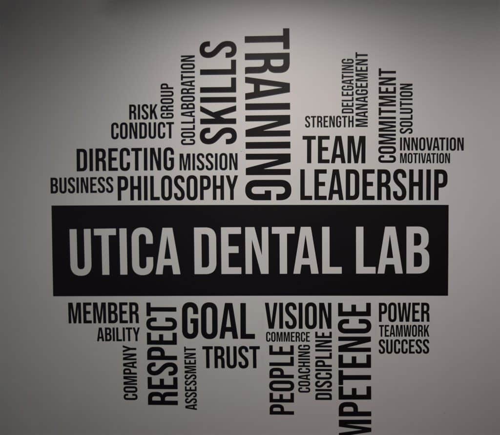 Utica Dental Lab Mural In-Lab